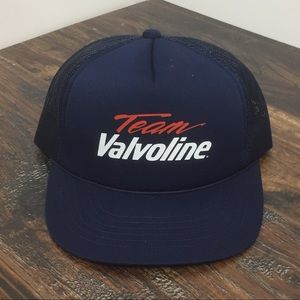 Vintage Team Valvoline Racing Snap Back Hat